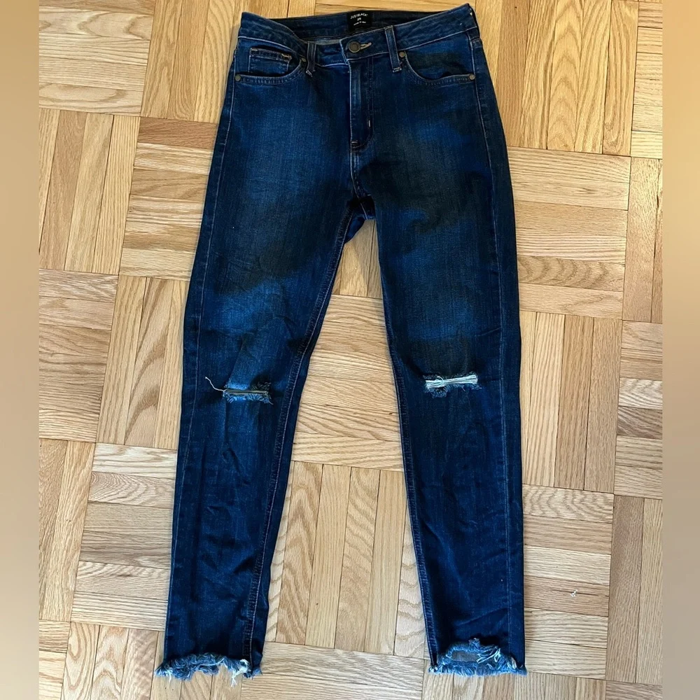 Just Black Dark Blue Jeans - Picture 1 of 7